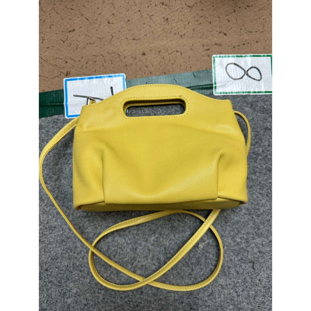 TOLEX2025新款手工女包休闲烧麦时尚百搭黄色蓝色黑色20cm