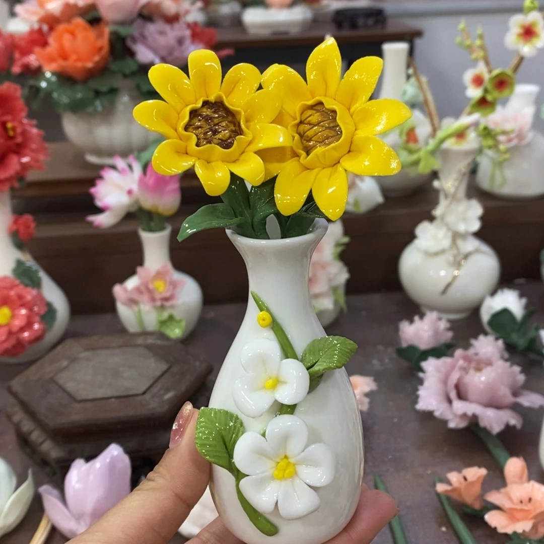 瓷片陶瓷工艺品摆件