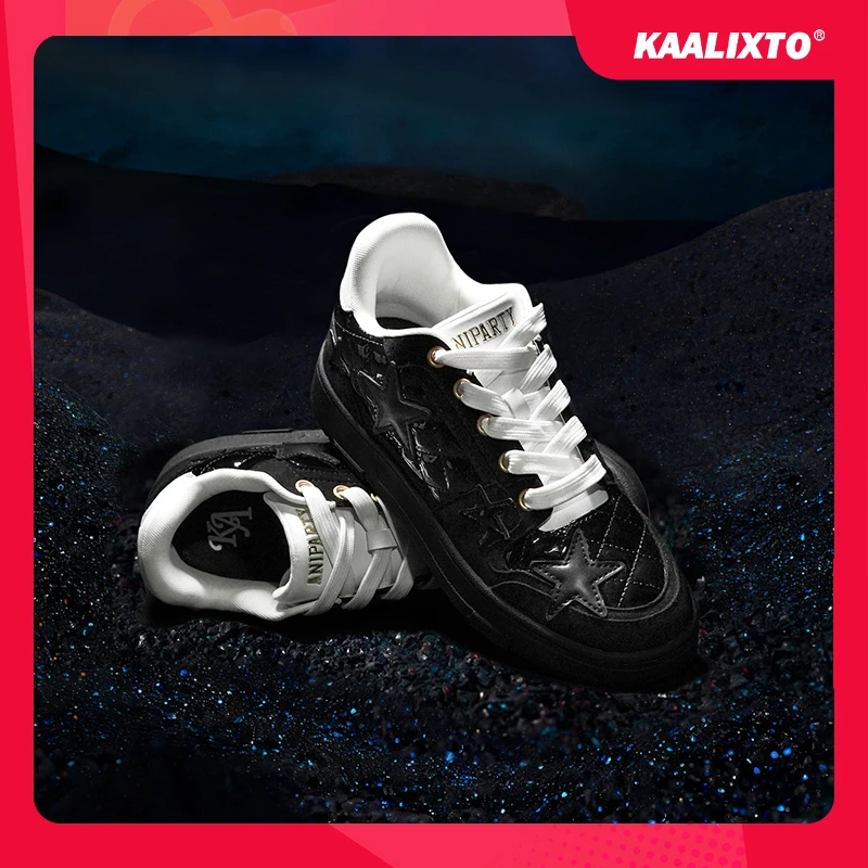 Kaalixto&Aniparty周楷恒联名低帮星星鞋国潮百搭板鞋时尚情侣