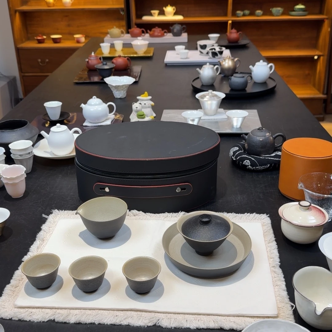 88折黑色套组送茶包送茶席一套