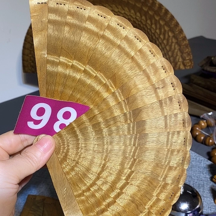 花***）金丝楠金丝楠木扇子