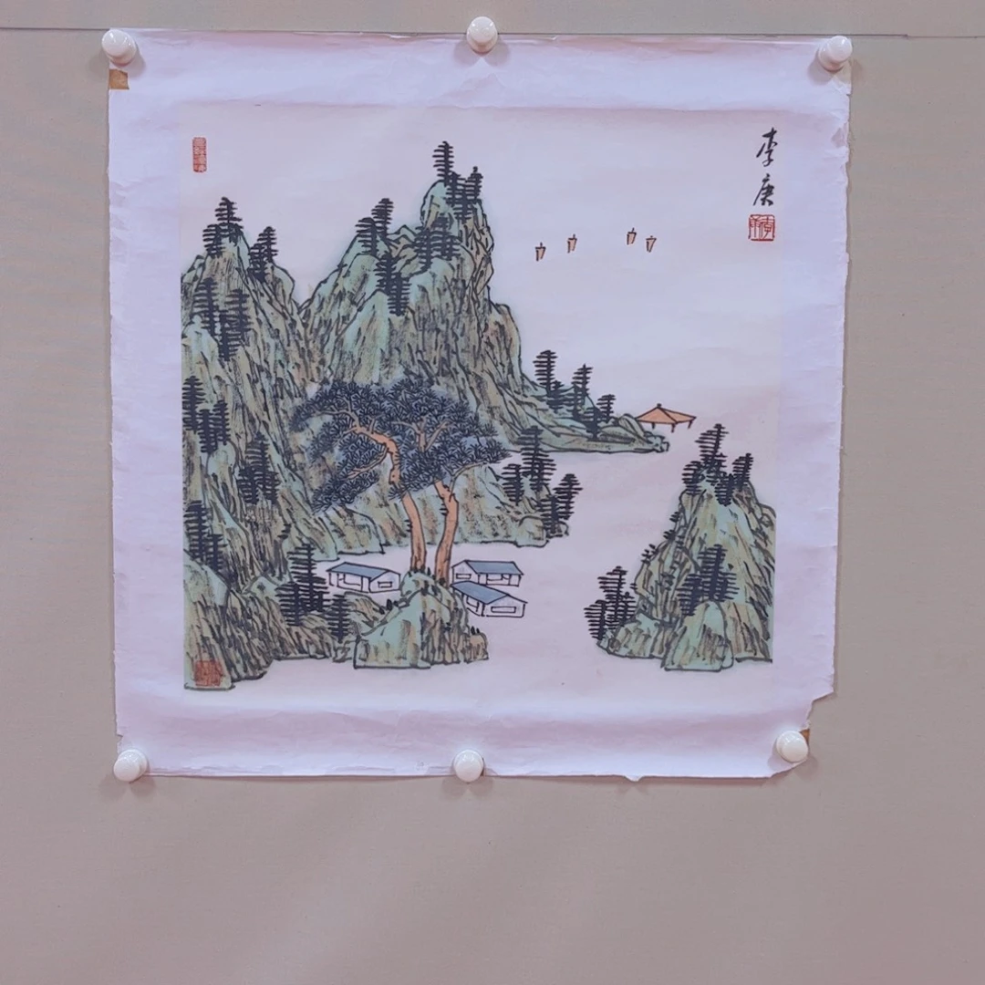 国画李庚老师作品