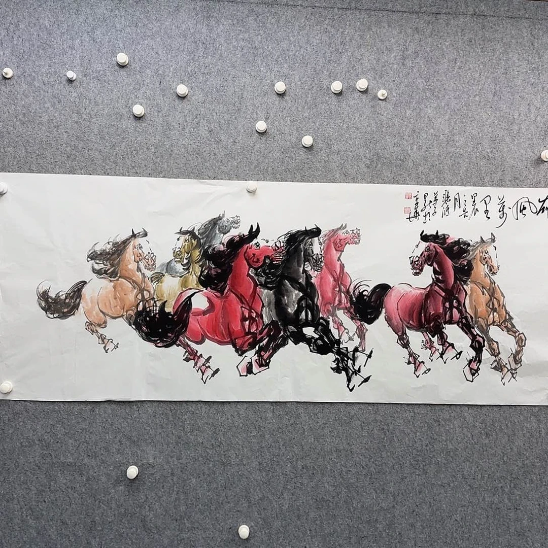 书法作品多次参加