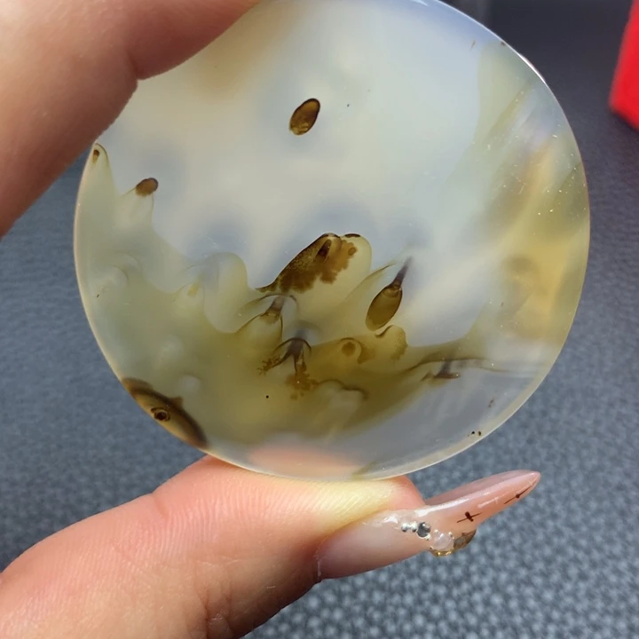 張***靈玛瑙/玉髓未镶嵌颈饰