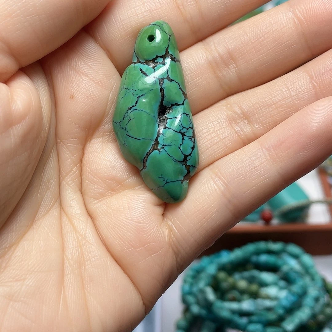 绿松石未镶嵌手镯