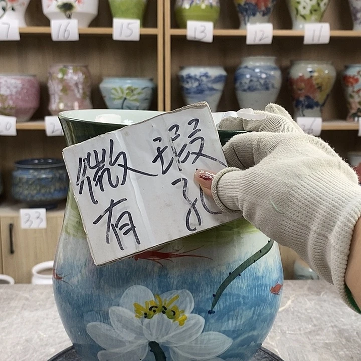 缸5xc景德镇陶瓷花盆