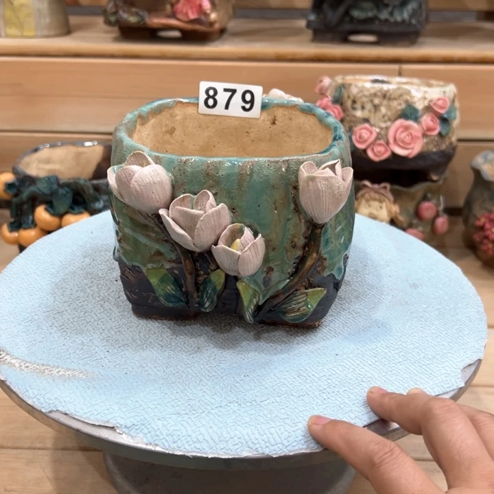 陶然多肉花盆百搭