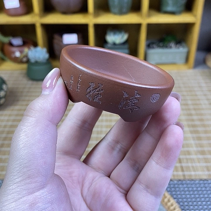 宜兴紫砂精品花盆