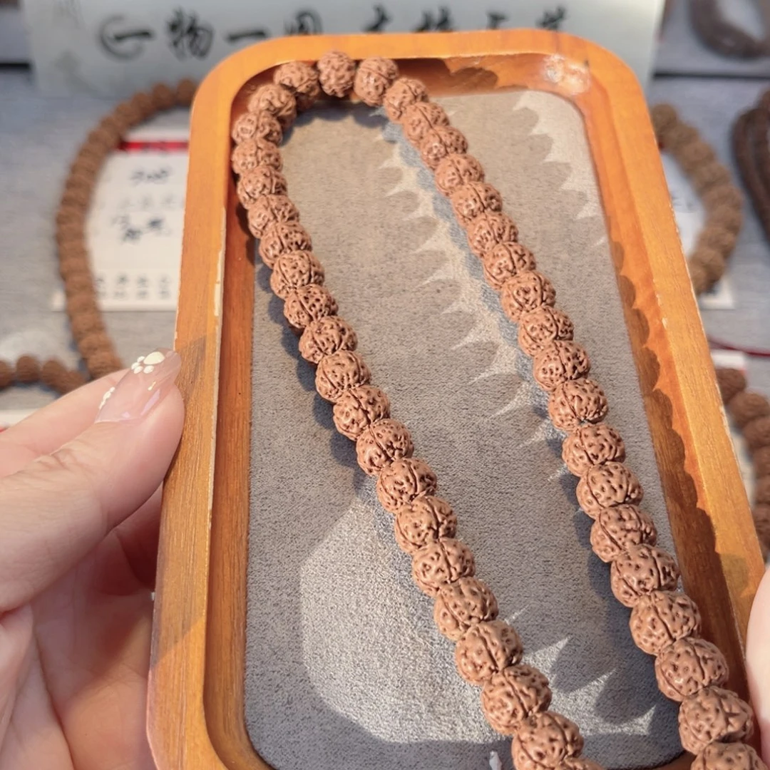 顺***原金刚菩提吊坠304飞碟肉平细卡10