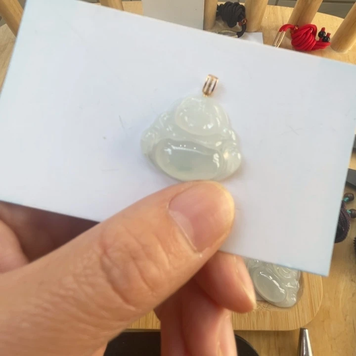 翡翠未镶嵌吊坠(不含链)翡翠