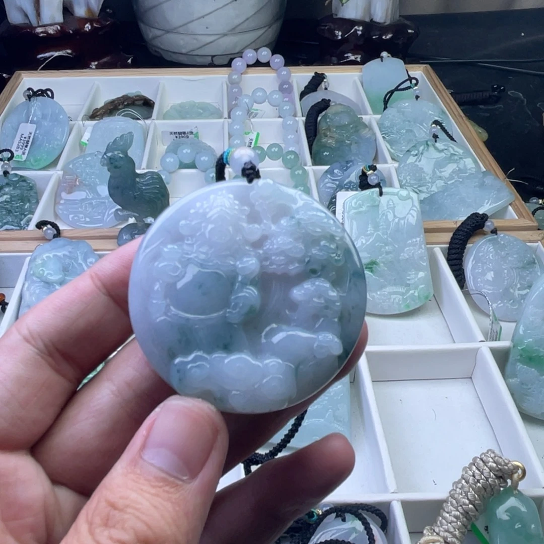 颈饰未镶嵌翡翠325