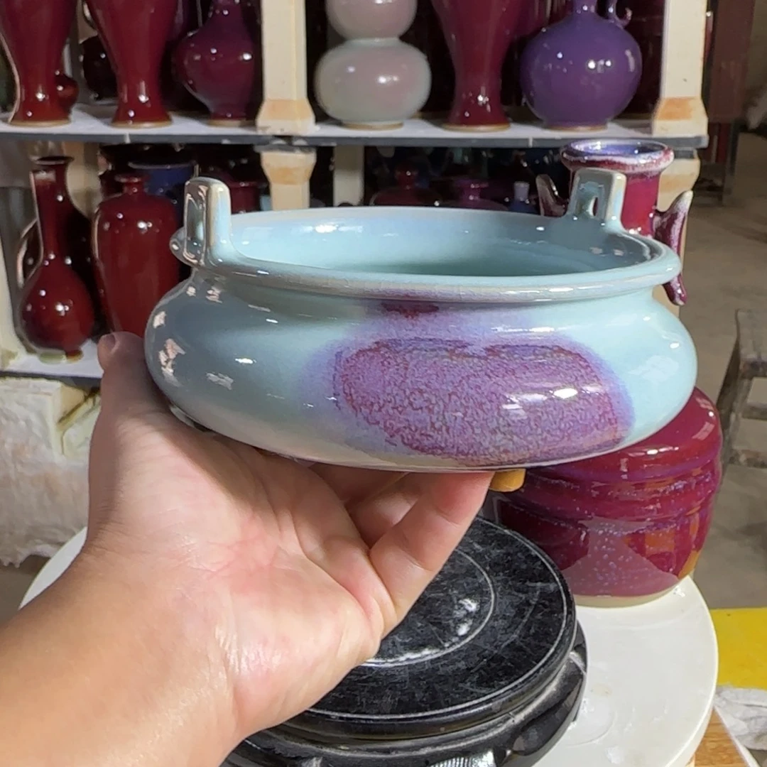摆件郑家钧窑摆件