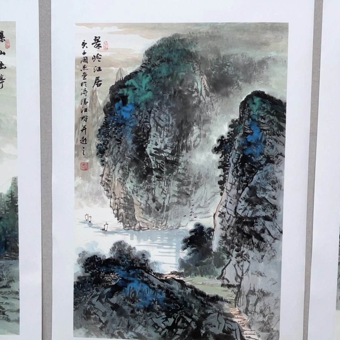 国画何润杰老师作品欣赏