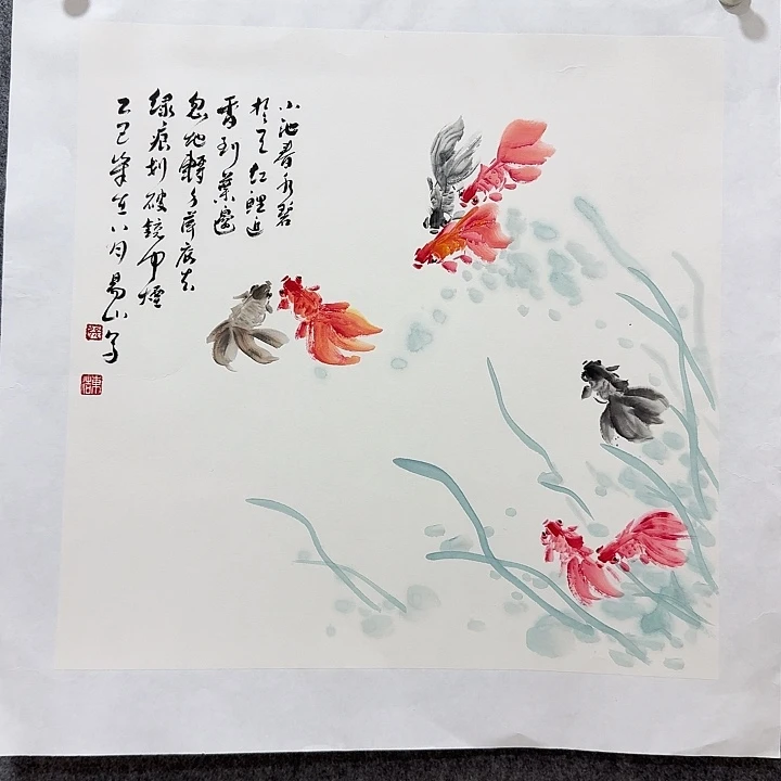 国画张东浩老师手绘作品