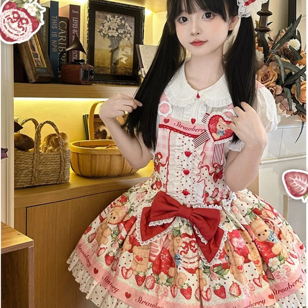 (实体店正品 官方合作店)熊莓日记内搭 现货Lolita搭配小物内搭