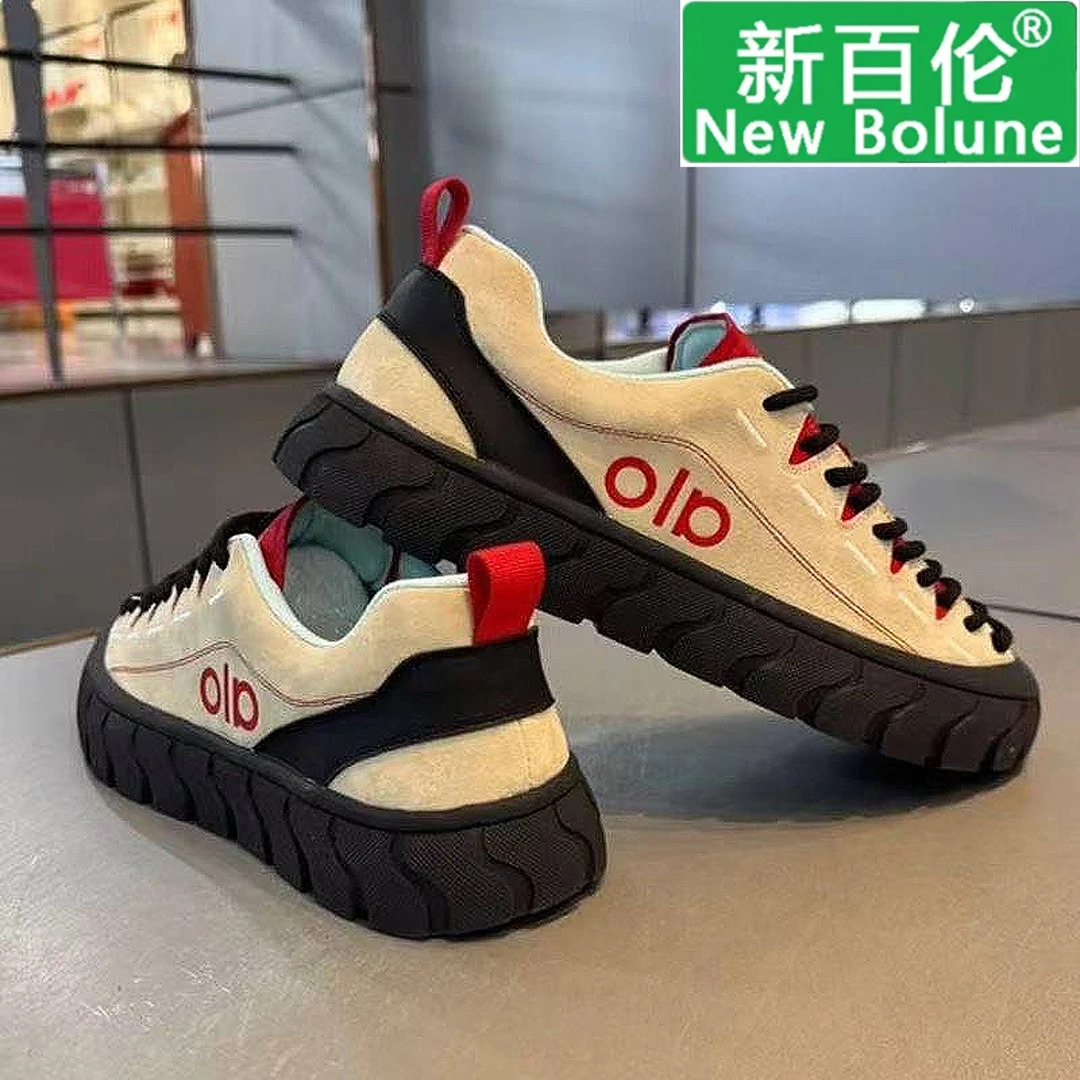 新百伦欧洲站男鞋2025秋季新款运动休闲厚底板鞋开车耐磨防滑潮鞋