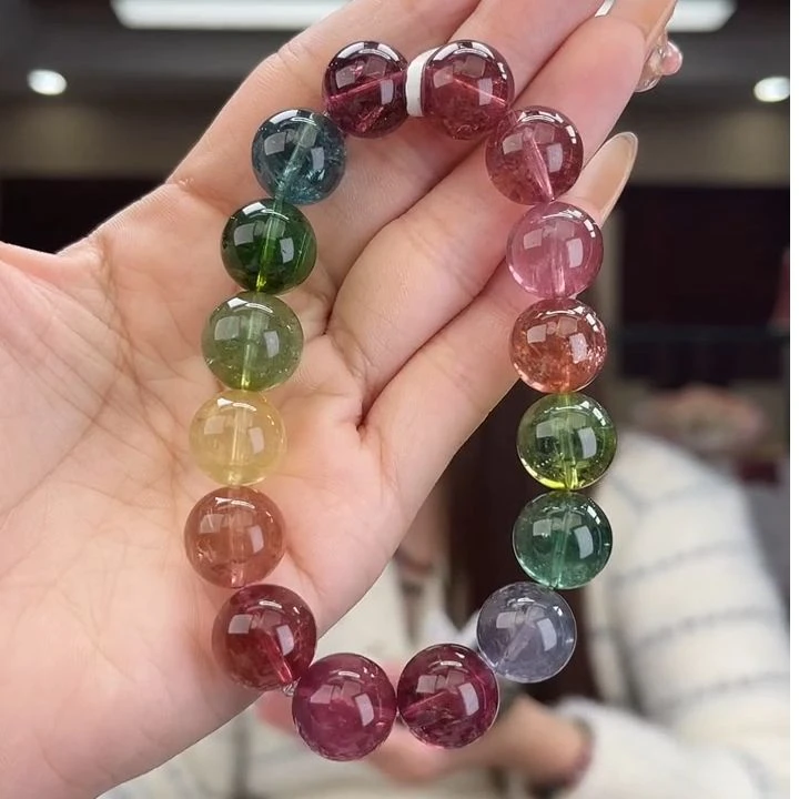 01462143碧玺/未镶嵌13mm+碧玺单圈43多样性发货