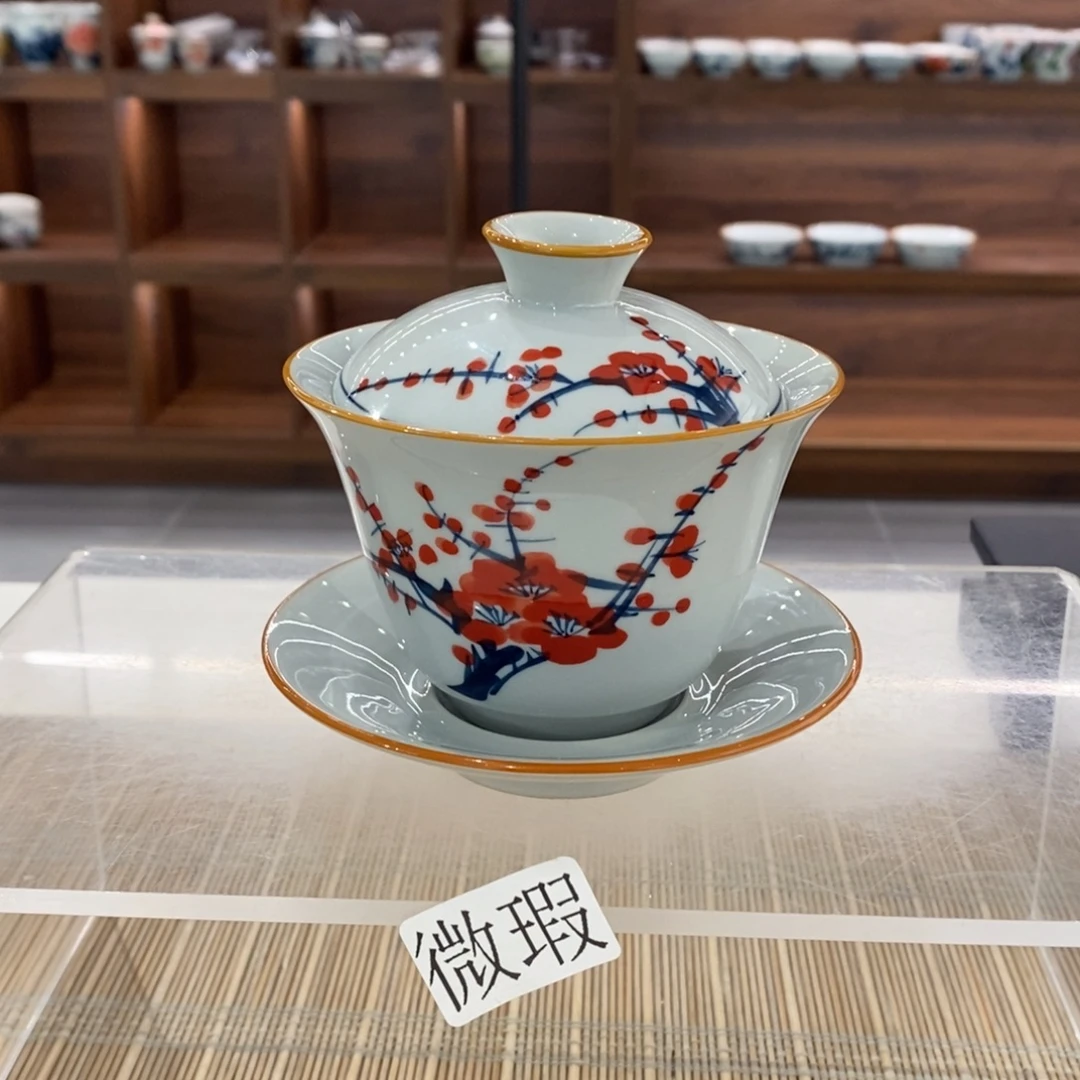 釉下彩手工绘制手工绘制