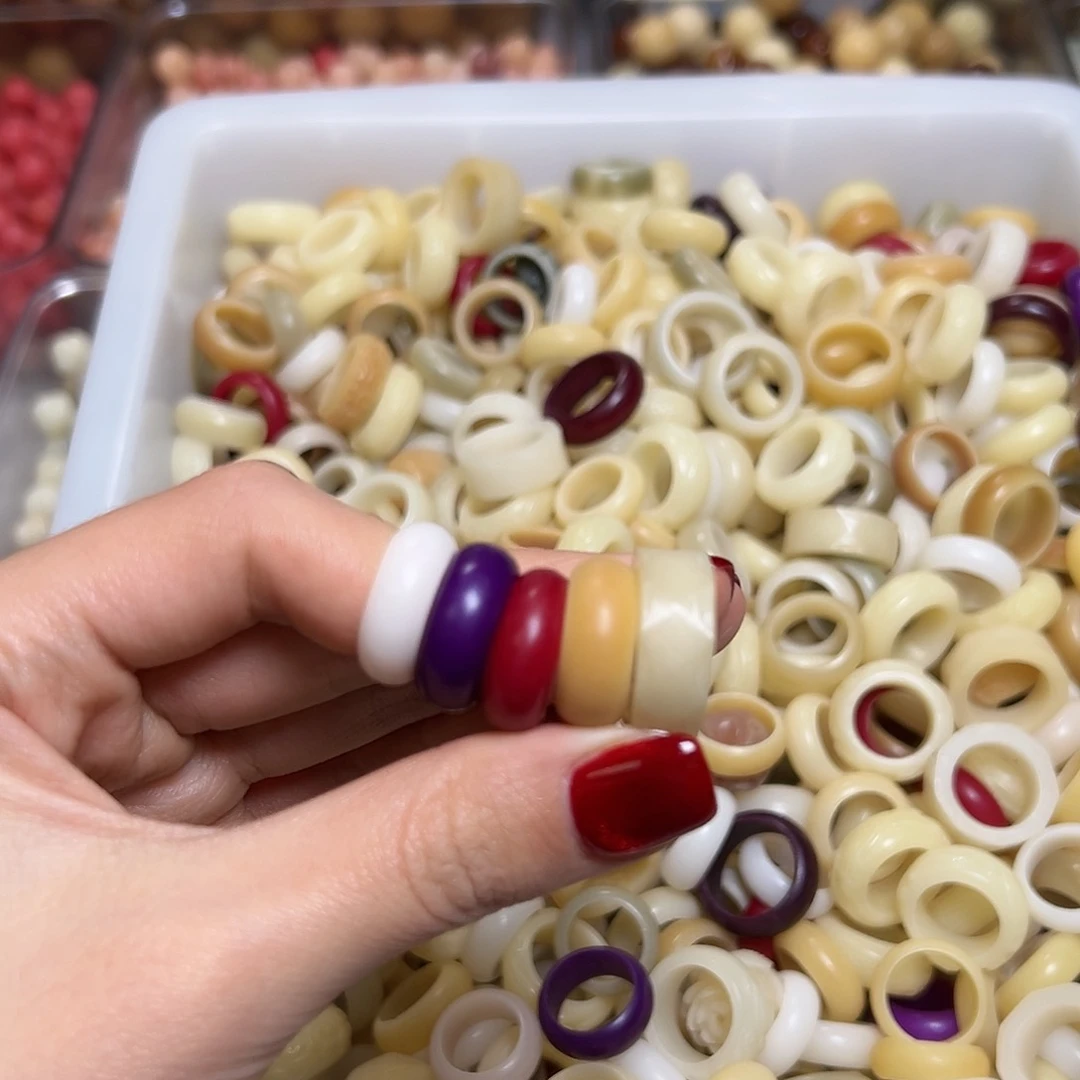 白玉菩提吊坠六颗跑环备注颜色