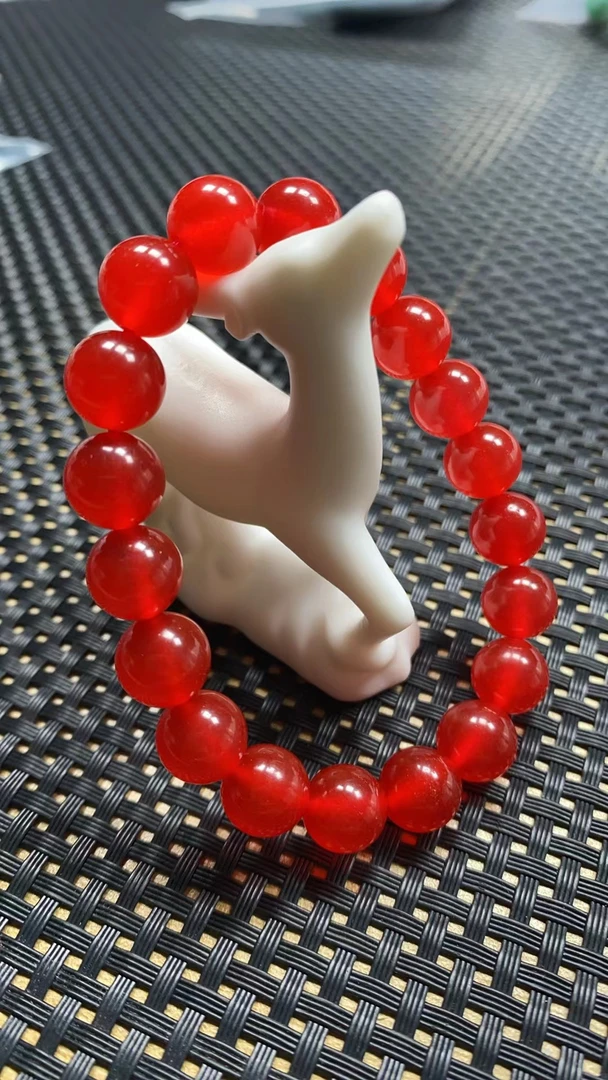 10mm大红 红景天手链 A50多样性发其一