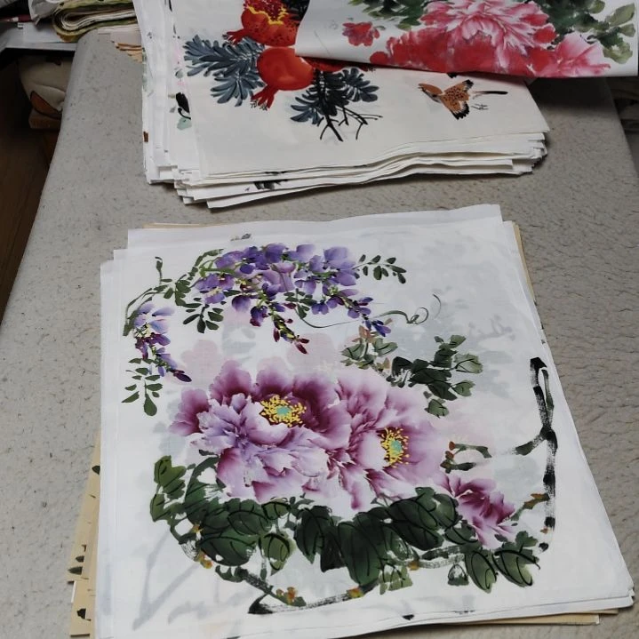 钟***脸国画国画花鸟花鸟花鸟