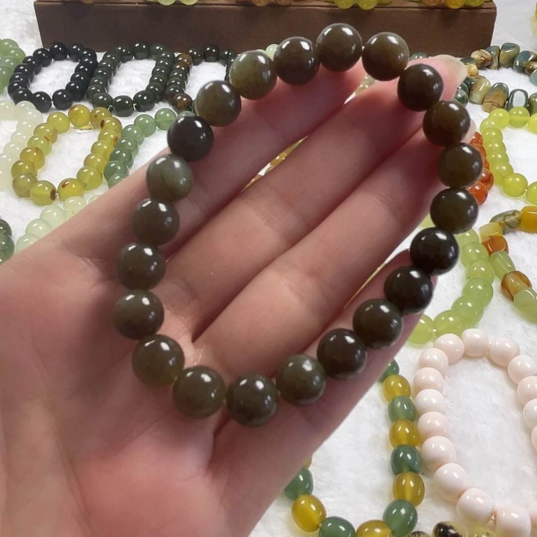 和田玉未镶嵌手串