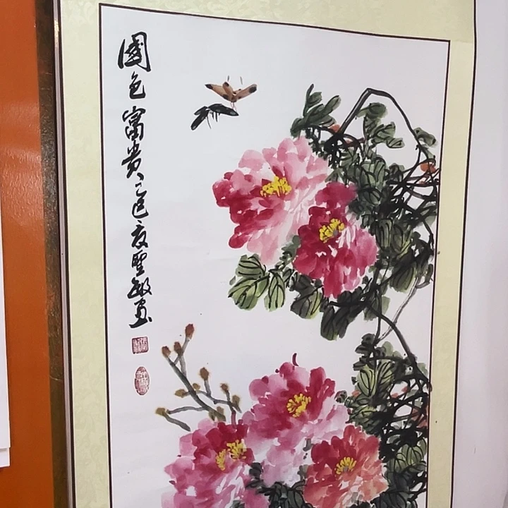 国画张圣敏先生纯手绘作品