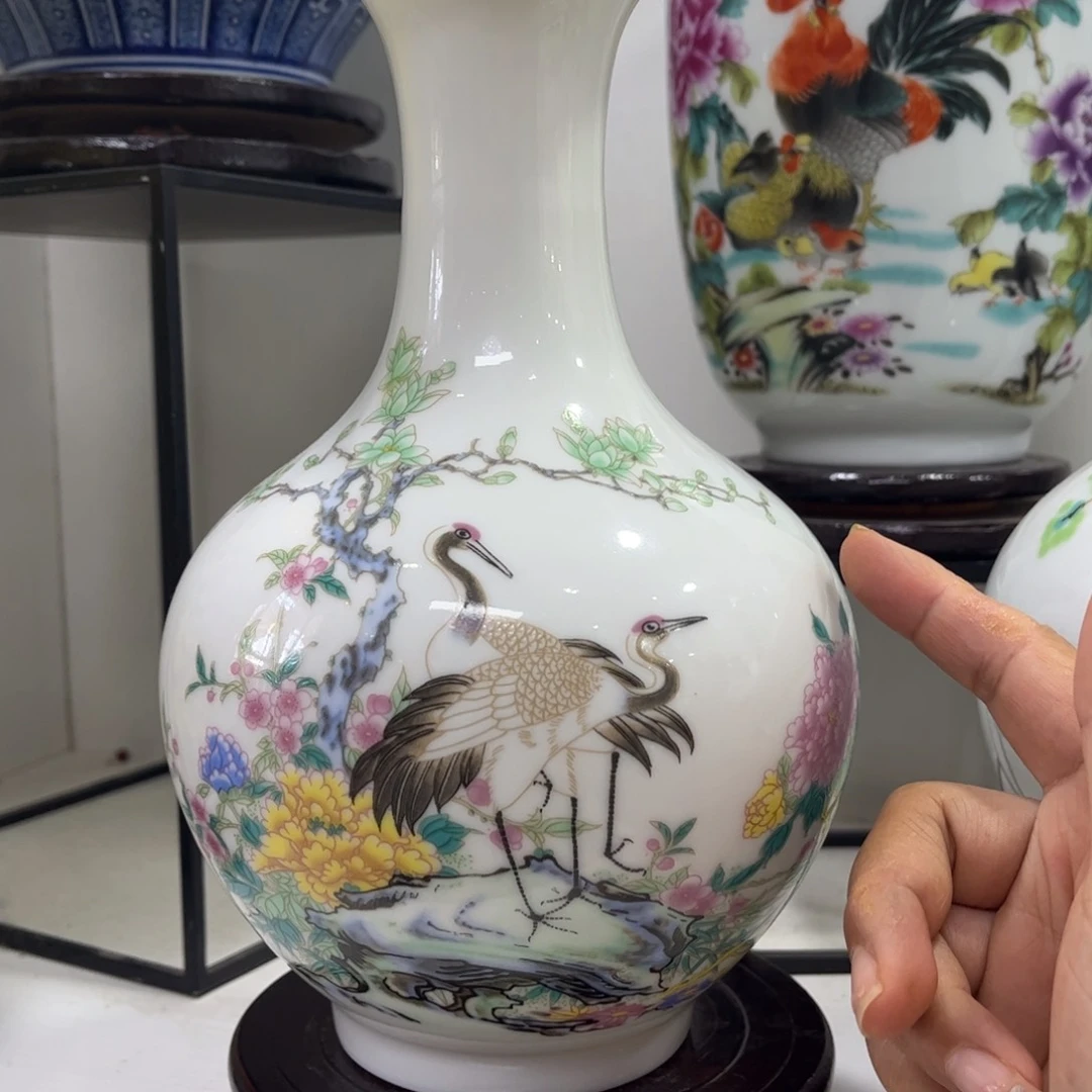景德镇陶瓷花瓶摆件