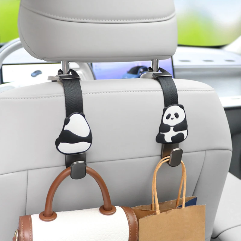 2025新款车载挂钩汽车内座椅后背多功能高档挂勾车内卡通装饰实用