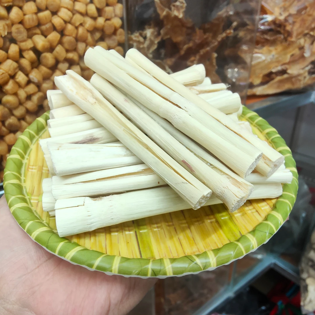 新货竹蔗干广东竹蔗干去皮甜竹蔗干可配塔雪梨干茅根煮水