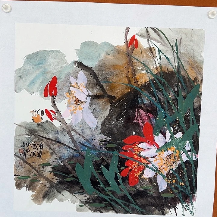 国画李文峰的作品