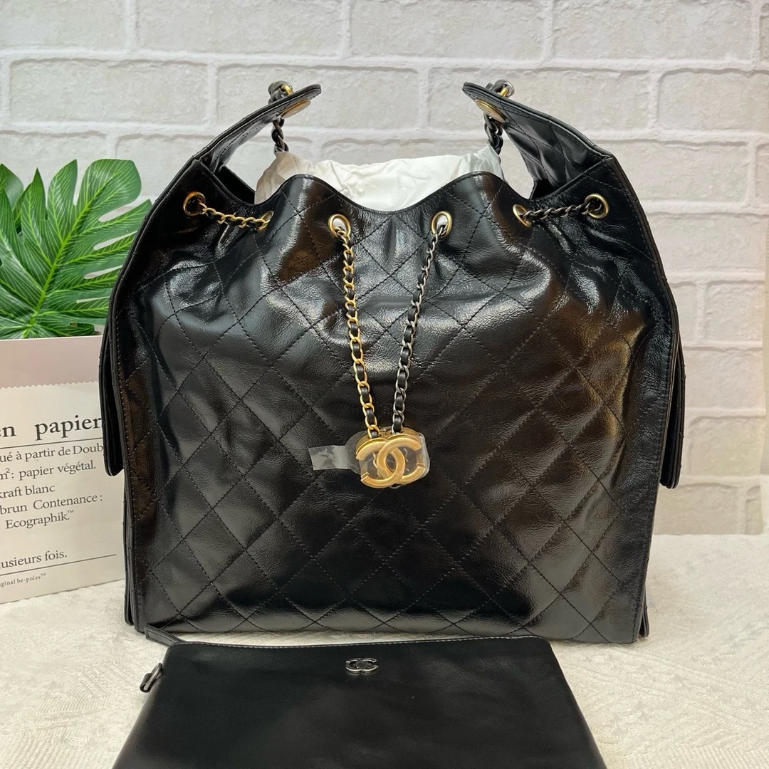 未使用 Chanel/香奈儿 /25B 25bag油蜡皮鸳鸯链/25年芯片款
