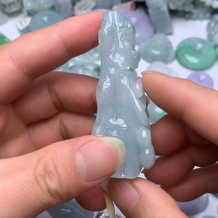翡翠未镶嵌颈饰天然翡翠