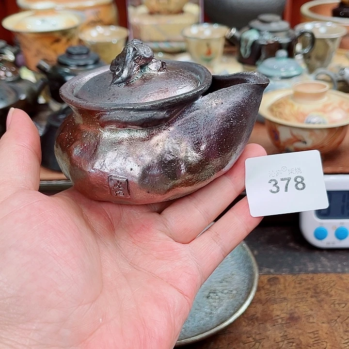 沁庐柴窑古法柴烧全手工茶具