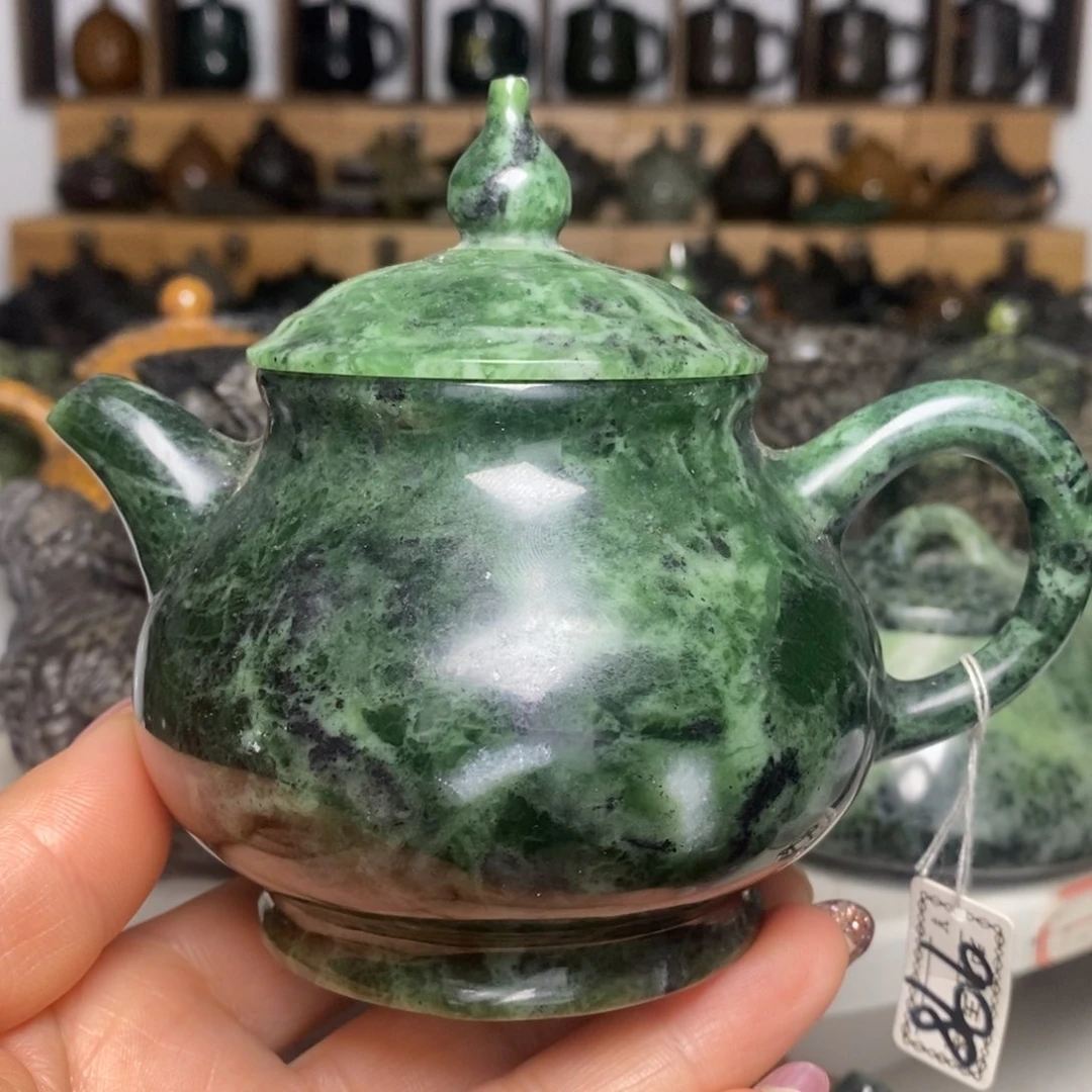 藏玉药王石福利款潘壶230cc