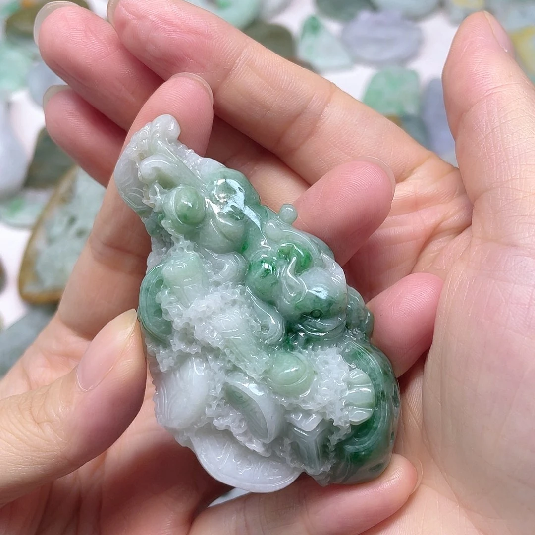 未镶嵌定制翡翠翡翠