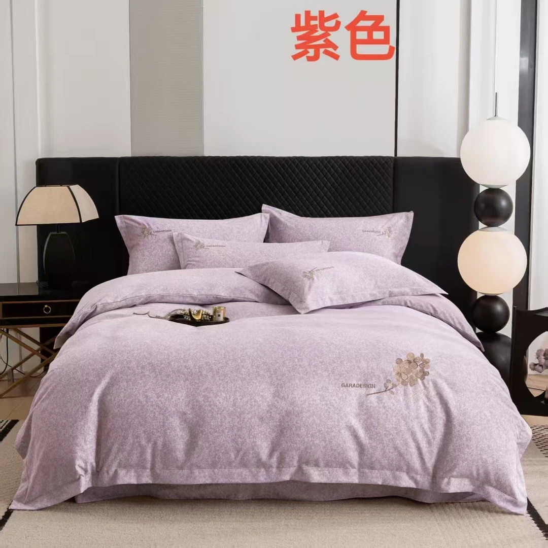【星御】高端全棉加厚磨毛冬季轻奢时尚柔软四套件床上用品