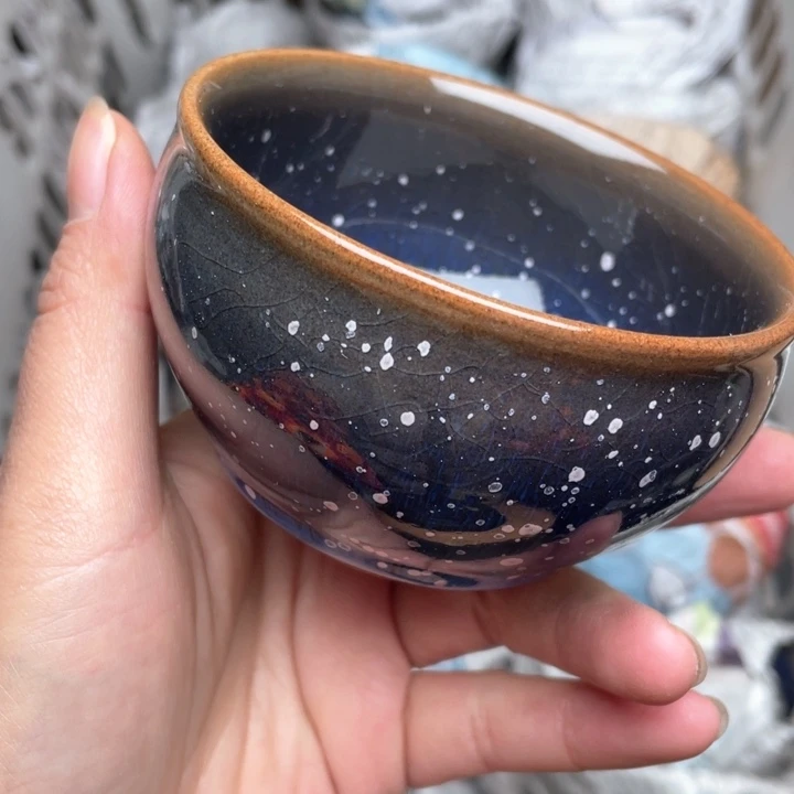 茶盏建窑建盏主人杯