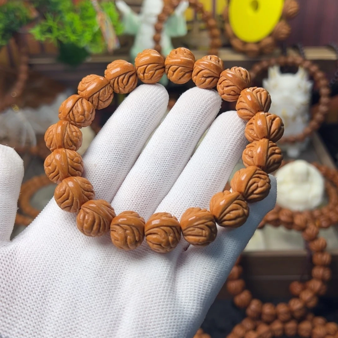 桃核吊坠盘龙爆肚15