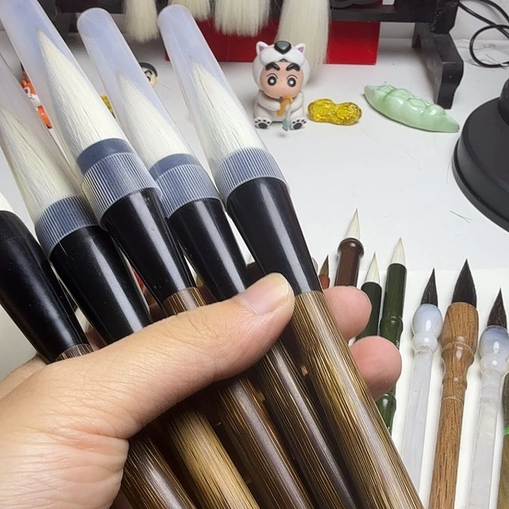 毛笔书法作品斗笔一支