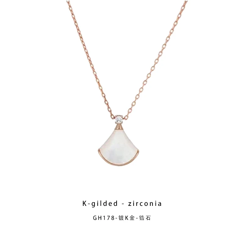 CNC精工项链 裙子项链精致百搭高级感锁骨链GH178