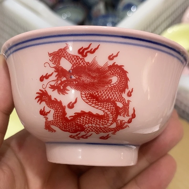 摆件景德镇陶瓷主人杯14567