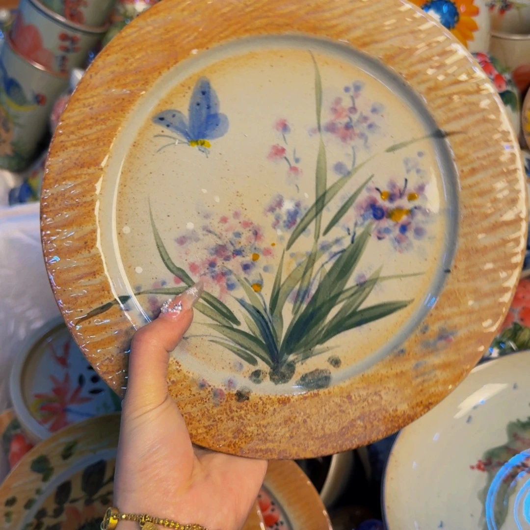 瓷片景德镇陶瓷手工手绘