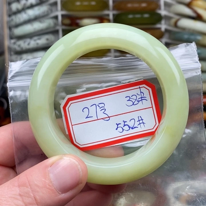 未镶嵌蛇纹石玉手绳