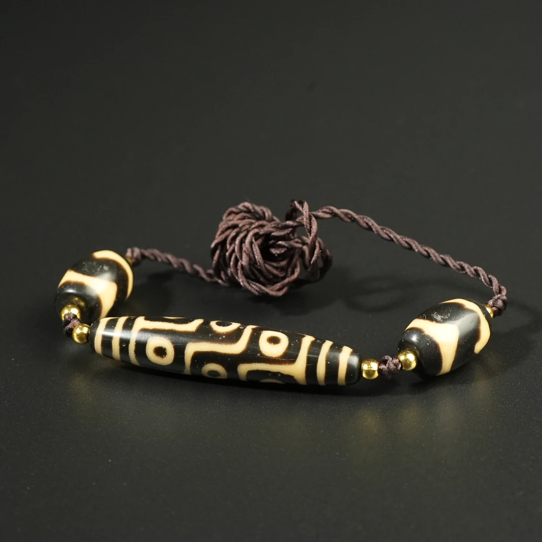 清代九眼料珠项链【古珠精选】AAJXD250303001