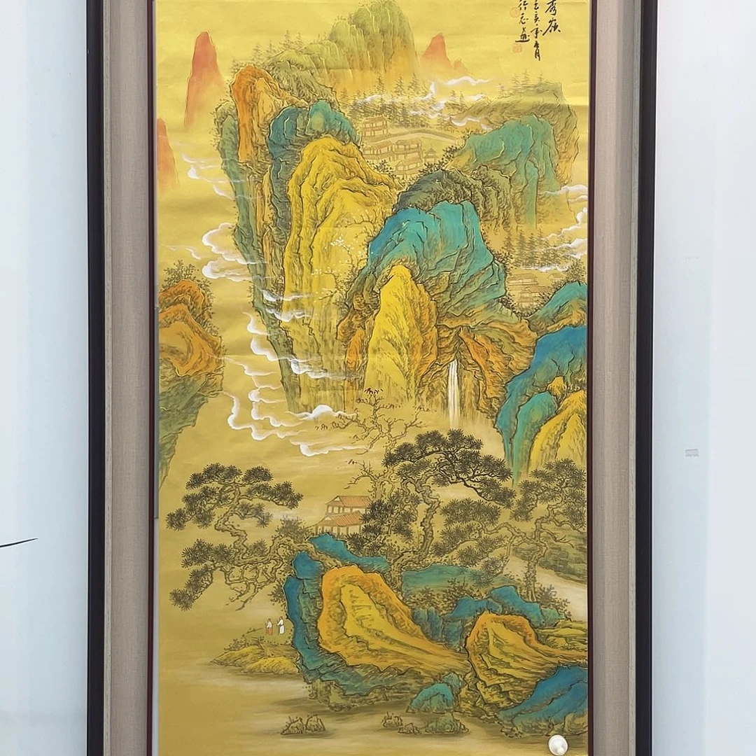 国画凌行志老师手绘国画精品