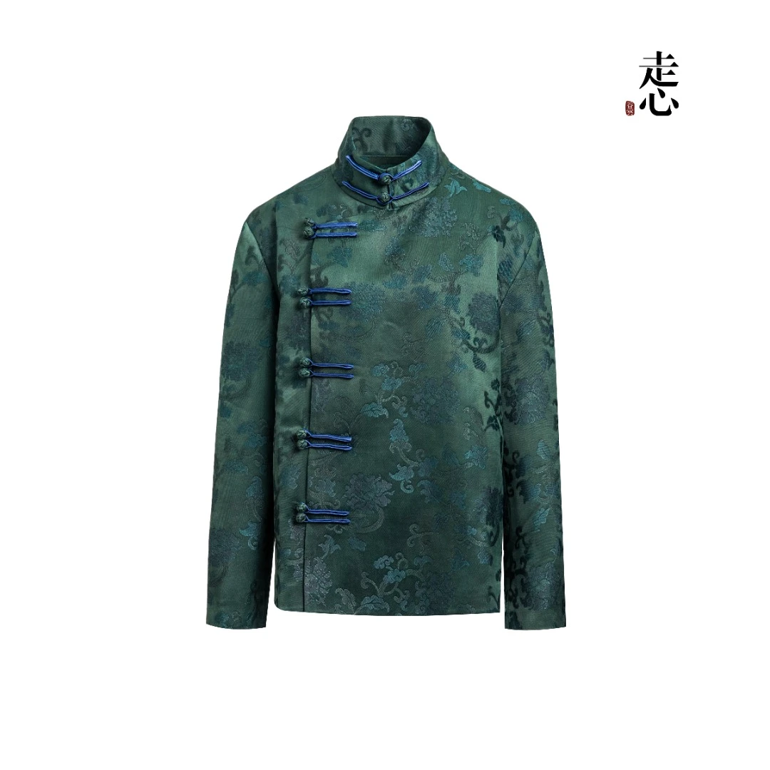 【香云走心】缠枝宋锦外套25Z26318599