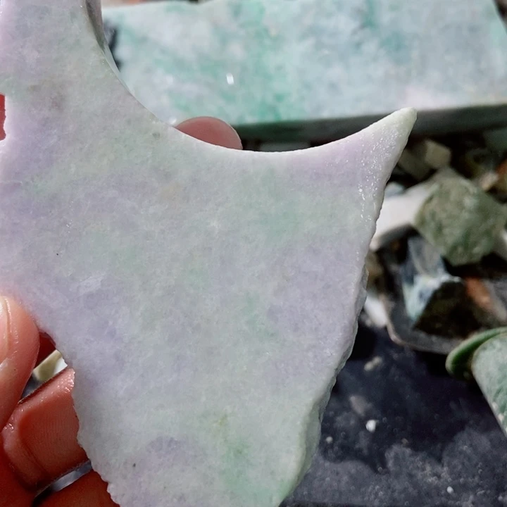 翡翠未镶嵌颈饰海*王天然翡翠