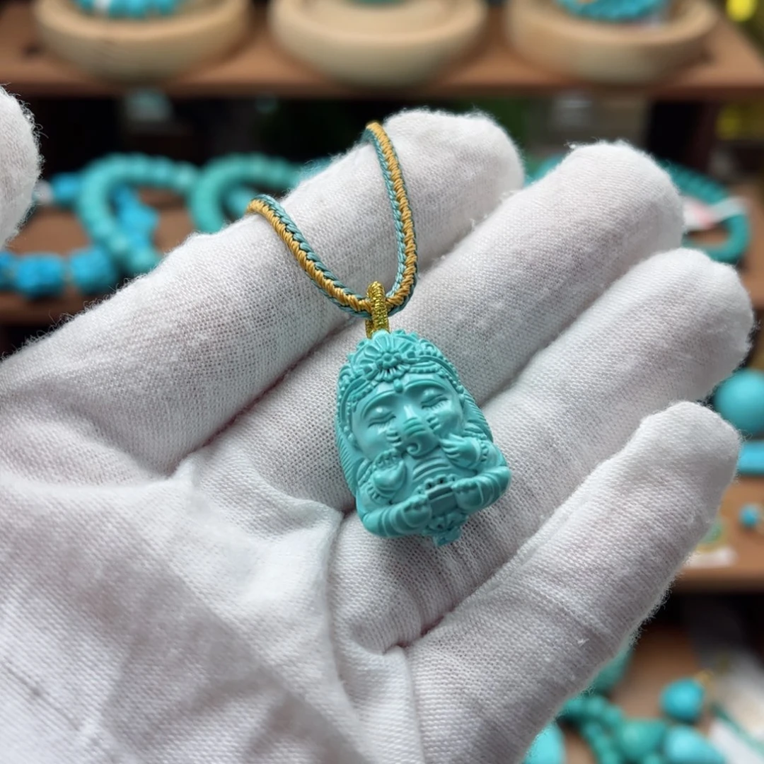 绿松石未镶嵌配饰