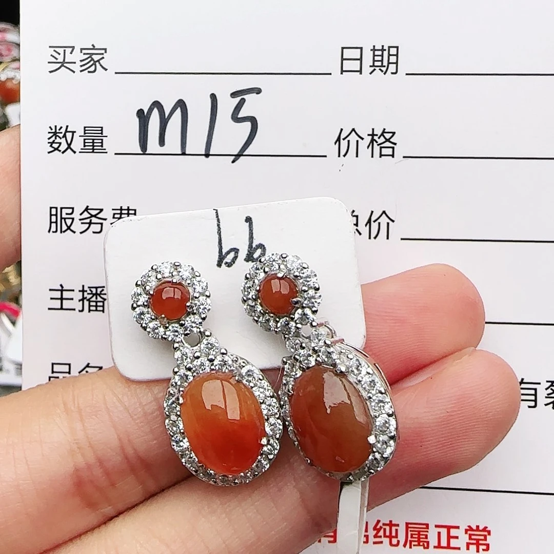 银S925镶嵌戒指翡翠戒指